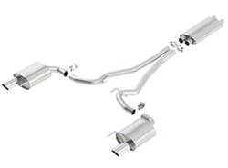 Exhaust System, Ford, Cat-Back, Polished Tips, Kit