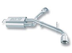 Exhaust System, S-Type, Rear Section, Single, Stainless Steel, Natural, Rear Exit, Scion, 2.4L, Kit