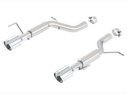 Exhaust System, S-Type, Rear Section, Dual, Stainless Steel, Natural, Rear Exit, Cadillac, 2.0L, Kit