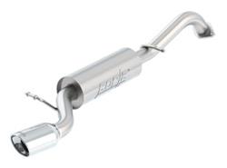 Exhaust System, S-Type, Rear Section, Single, Stainless Steel, Natural, Side Exit, Toyota, 1.8L, Kit