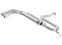 Exhaust System, Chevy, Axle-Back, Polished Tips, Kit