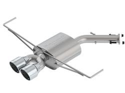 Exhaust System, S-Type, Axle-Back, Stainless Steel, Natural, Dual Center Exit, Hyundai, 1.6L, Kit