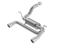 Exhaust System, S-Type, Rear Section, Stainless Steel, Natural, Split Rear Exit, Jeep, 2.0L, Kit