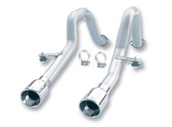 Exhaust System, Rear Section, Stainless Steel, No Mufflers, Chevy, 5.7L, Kit