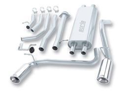 Exhaust System, Touring, Cat-Back, Dual In/Dual Out, Stainless, Natural, Split Rear Exit, Hummer, 6.0L, Kit