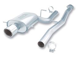 Exhaust System, S-Type, Cat-Back, Single, Stainless Steel, Natural, Rear Exit, Subaru, 2.5L, Kit