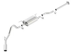 Exhaust System, Cat-Back, Stainless Steel, Natural, Polished Tip, Toyota, 4.0L, Kit