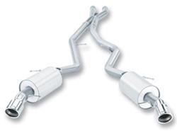 Exhaust System, S-Type, Cat-Back, Stainless Steel, Natural, Split Rear Exit, BMW, 3.0L, Kit