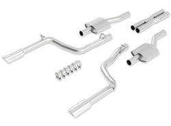 Exhaust System, ATAK, Cat-Back, Stainless Steel, Natural, Rear Exit, Chrysler, Dodge, 6.1L, Kit