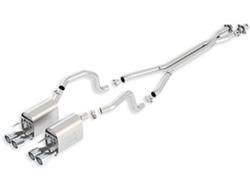 Exhaust System, ATAK, Cat-Back, Stainless Steel, Natural, Rear Exit, Chevy, 6.2L, Kit