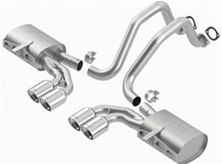 Exhaust System, Cat-Back, Stainless Steel, Polished Tips, Chevy, 5.7L, Kit