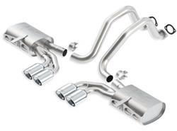 Exhaust System, ATAK, Cat-Back, Dual, Stainless Steel, Natural, Rear Center Exit, Chevy, 5.7L, Kit