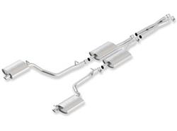 Exhaust System, S-Type, Cat-Back, Stainless Steel, Natural, Split Rear Exit, Chrysler, Dodge, 3.6L, Kit