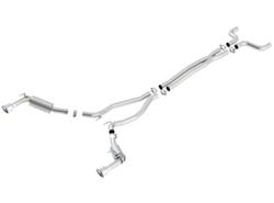 Exhaust System, ATAK, Cat-back, Stainless Steel, Natural, Split Rear Exit, Chevy, 6.2L, Kit