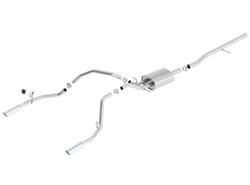 Exhaust System, ATAK, Cat-Back, Stainless Steel, Natural, Split Rear Exit, Chevy, GMC, 5.3L, Kit