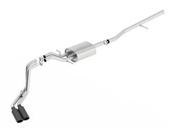 Exhaust System, S-Type, Cat-Back, Stainless, Natural, Two Exits, Passenger Side, Chevy, GMC, 5.3L, Kit