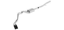 Exhaust System Kit, ATAK, Cat-Back, Stainless Steel, Natural, Side Rear Exit, Chevy, GMC, 6.2L, Kit