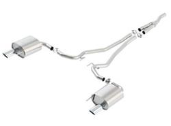 Exhaust System, S-Type, Cat-Back, Stainless Steel, Natural, Split Rear Exit, Ford, 2.3L, Kit