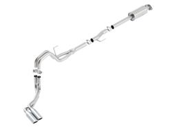 Exhaust System, ATAK, Cat-Back, Single In/Dual Out, Stainless Steel, Side Exit, Ford, 2.7L, 3.5L, 5.0L, Kit