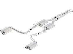 Exhaust System, ATAK, Cat-Back, Dual In/Dual Out, Stainless, Natural, Rear Exit, Chrysler, Dodge, 5.7L, Kit