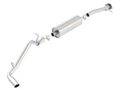 Exhaust System, S-Type, Cat-Back, Single, Stainless Steel, Natural, Side Exit, Chevy, GMC, V6, 3.6L, Kit