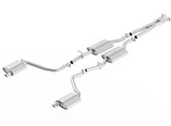 Exhaust System, ATAK, Cat-Back, Stainless Steel, Natural, Split Rear Exit, Dodge, 3.6L, Kit