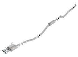 Exhaust System, S-Type, Cat-Back, Stainless Steel, Natural, Center Rear Exit, Honda, 1.5L, Kit