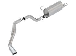 Exhaust System, S-Type, Cat-Back, Single, Stainless Steel, Natural, Passenger Side, Ram, 6.4L, Kit