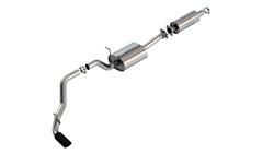 Exhaust System, RAM 1500, Cat Back, 3.6L V6, Auto, RWD, 4WD, Dual Rear Exit, Black Tip, Kit