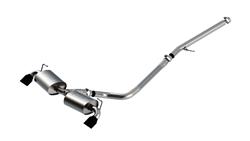 Exhaust System, Ford Bronco Sport, 2.0L, S-Type, Black Ceramic Tips, Kit