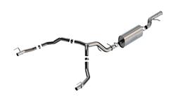 Exhaust System, Touring, Cat-Back, Stainless Steel, Split Rear Exit, Cadillac, Kit