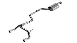 Exhaust System, S-Type, Cat-Back, Stainless Steel, Natural, Split Rear Exit, Chrome Tips, Suzuki, Kit