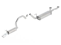 Exhaust System, Touring, Cat-Back, Stainless Steel, Natural, Rear Exit, Lexus, Toyota, 4.7L, Kit