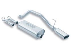 Exhaust System, Touring, Cat-Back, Stainless Steel, Natural, Rear Exit, Jeep, 4.0L, 4.7L, Kit