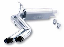 Exhaust System, Touring, Cat-Back, Dual In/Dual Out, Stainless Steel, Natural, Side Exit, Ford, 5.4L, Kit