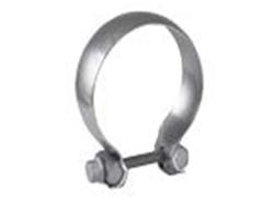 Exhaust Clamp, Half Moon/Swivel Joint Clamp, 2.36 in./60mm, T-304 Stainless, Each