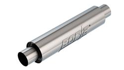 Muffler, XR-1, 2.5 in. Inlet/2.5 in. Outlet, Brushed Stainless Steel, Reversible, Each