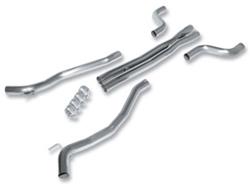 Crossover Pipe, X-Pipe, Stainless Steel, Natural, Fits Stock Manifolds, Chevy, 6.2L, Each