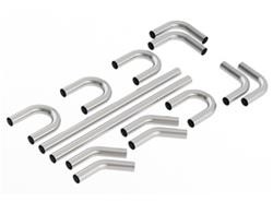 Exhaust System, Hot Rod, Header-back, Stainless Steel, Natural, 3.00 in. Tailpipe Diameter, Kit