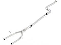 Intermediate Pipes, Exhaust, Stainless Steel Mid-Pipes, Natural, 3.00 in. O.D., Chevrolet, 2.0L, Each