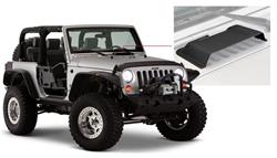 Hood Scoop, TrailArmor, Functional, Cowl Induction Style, Thermoplastic, Unpainted, Textured Finish, Jeep