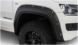 Fender Flares, Pocket Style, Front, Black, Dura-Flex Thermoplastic, Volkswagen, Pair