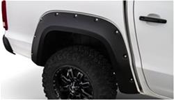 Fender Flares, Pocket Style, Rear, Black, Dura-Flex Thermoplastic, Volkswagen, Pair