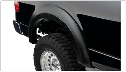 Fender Flares, Extend-A-Fender, Rear, Black, Dura-Flex Thermoplastic, Ford, Lincoln, Pair