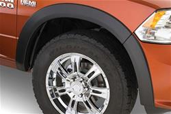 Fender Flares, OE-Style, Front, Black, Dura-Flex Thermoplastic, Ford, Pair