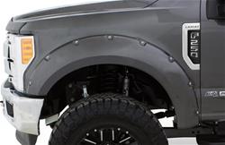 Fender Flares, Pocket Style, Front and Rear, Dura-Flex Thermoplastic, Oxford White, Ford, Set of 4