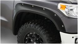 Fender Flares, Pocket Style, Front, Black, Dura-Flex Thermoplastic, Toyota, Pair