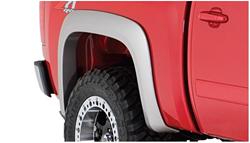 Fender Flares, Extend-A-Fender Style, Rear,  Black, Dura-Flex Thermoplastic, Chevy, Pair