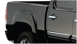 Fender Flares, OE Style, Rear, Black, Dura-Flex Thermoplastic, GMC, Pair