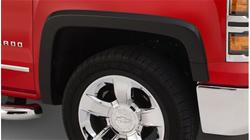 Fender Flares, OE Style, Front, Black, Dura-Flex Thermoplastic, Chevy, Pair